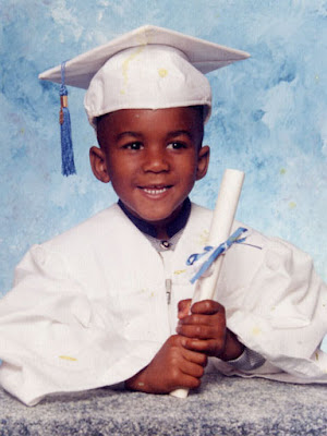 Trayvon Martin Child Graduation Picture