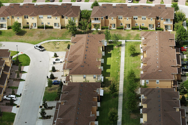 Truck Is Where GZ Parked/ Sidewalk Between Top 2 Sets of Townhomes is Where Tz and Gz Struggled