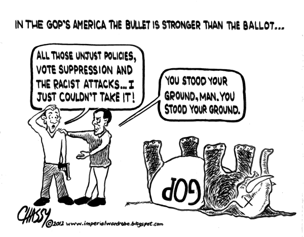 Stand Your Ground Cartoon