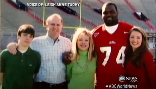 Michael Other-Blind Side Family/ Sean, Leigh Ann, Sean Jr. ( S.J.), Collins Tuohy