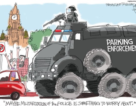 m4 parking tkt police ferguson