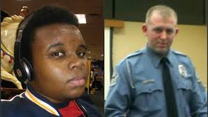 Michael Brown and Officer Darren Wilson