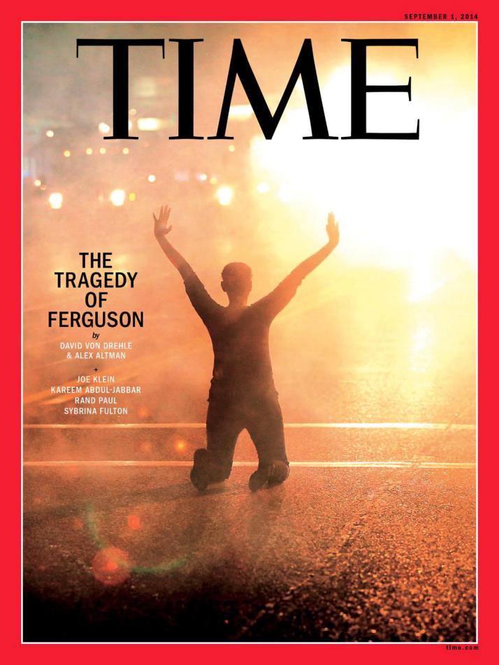 Time Magazine Faison MICHAEL BROWN’S MEMORIAL TELLS THE STORY, PART V – Gronda Morin