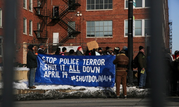 Protest-Against-The-Homan-Square-Police-Facility