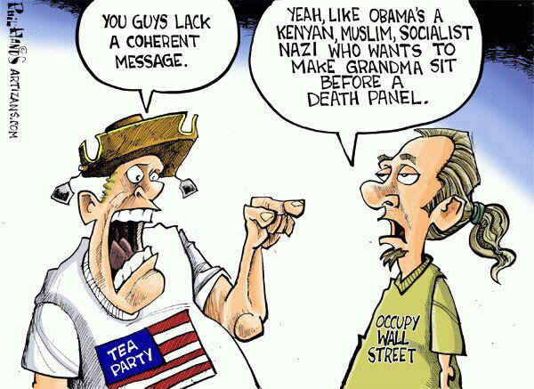Tea-Party-Occupy-Cartoon GOOD CHOICE