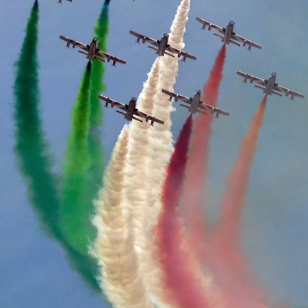 PARADE PLANES IN THE AIR