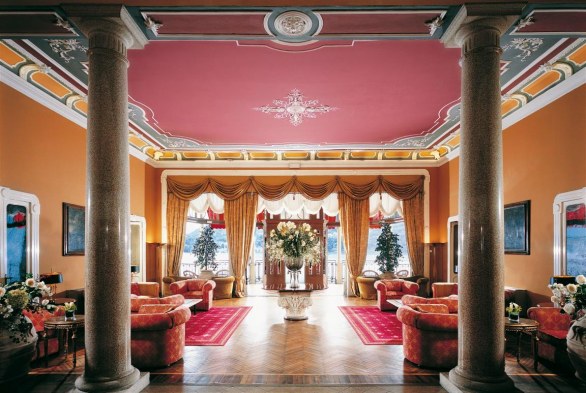 ENTRANCE OF GRAND HOTEL TREMEZZO