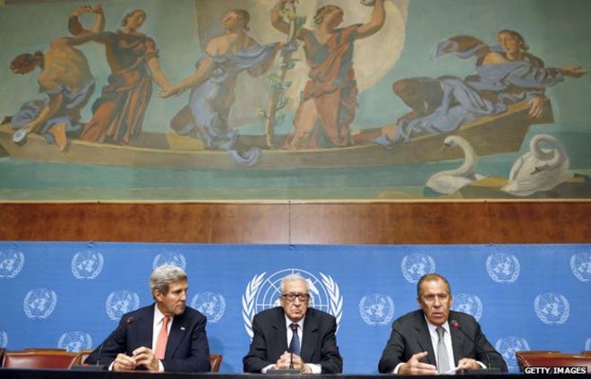 PEACE TALKS/ PHOTO BY GETTY