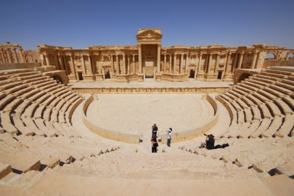 Representation of Palmyra in Syria before destruction by ISIS