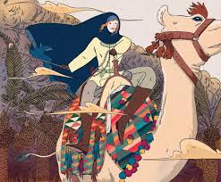 IRAQI PAINTING OF GERTRUDE BELL