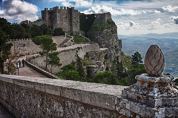 Erice-Castle View