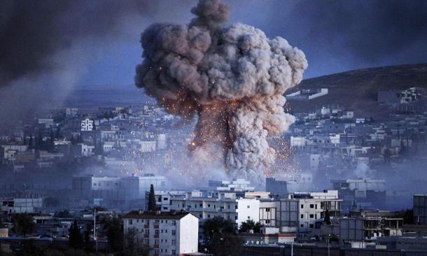 Explosion in Kobani