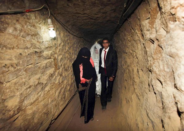Israel bride smuggled through one of many Gaza tunnels
