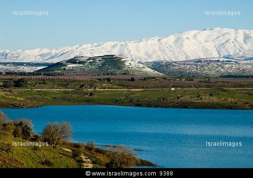 Golan Height's water resevoir