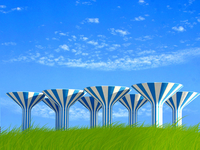 KUWAIT WATER TOWERS