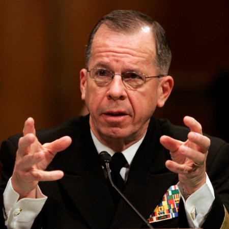 Former Joint Chiefs Chairman Adm. Michael Mullen . (AP Photos/Susan Walsh)