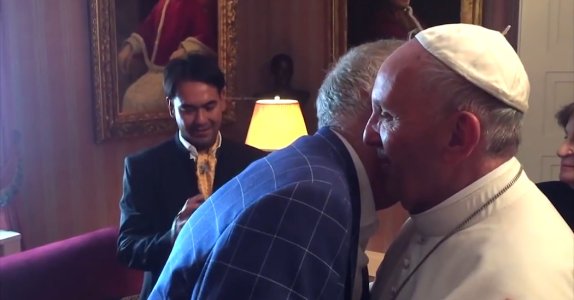 POPE FRANCIS AND YAYO GRASSI