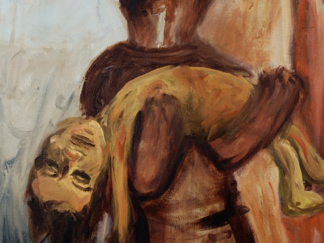 Syrian-civil-war-painting-by-Chris-Lockhart