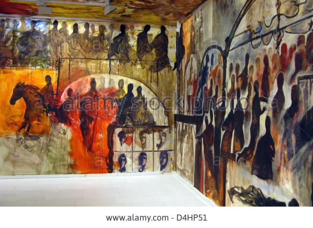 Painting by Syrian painter Khaled Alkhani