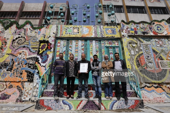 CONFLICT ART Syrian Moaffak Makhoul and a team of six artists 481724965