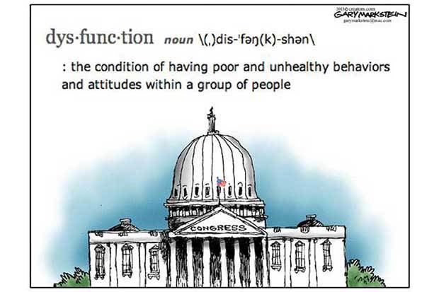 85 dysfunctional congress