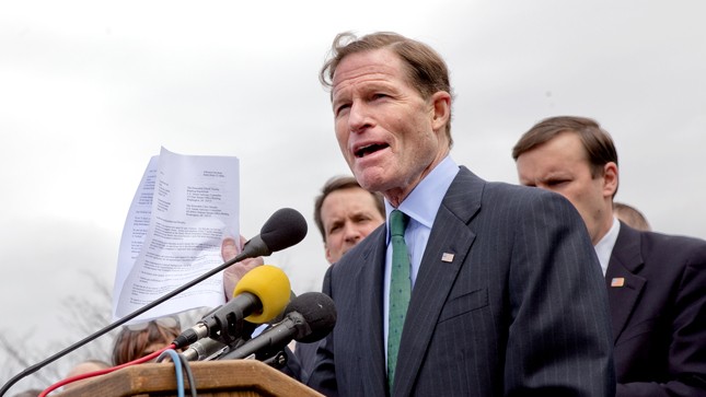 U.S Senator Richard Blumenthal (D-Con.) called for DOJ oversight