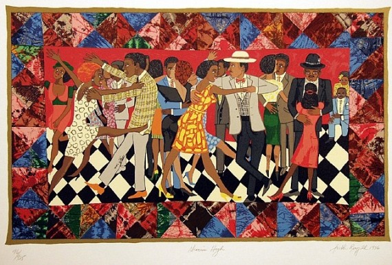 AMERICAN PEOPLES BY Faith Ringgold.