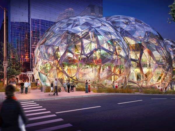 Amazon's New Headquarters is under construction