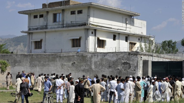 Hideout of Al-Qaeda leader Osama bin Laden villa North of Islamabad. AFP PHOTO/ AAMIR QURESHI (Photo credit should read AAMIR QURESHI/AFP/Getty Images)