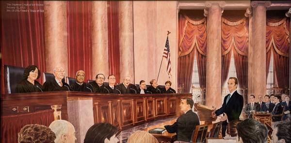 antonin scalia supreme ct ReedOralArgumentSketchSCOTUS