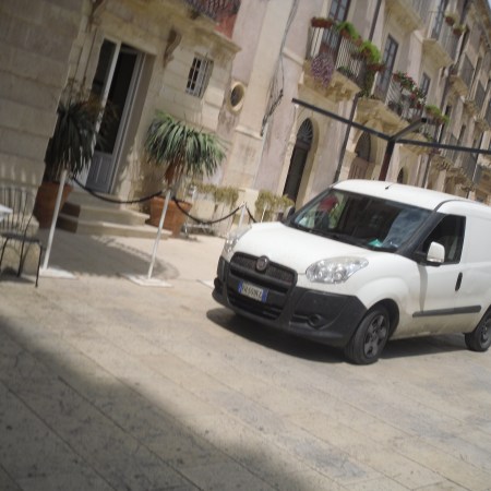 Excursion Sicily tour company's typical van.