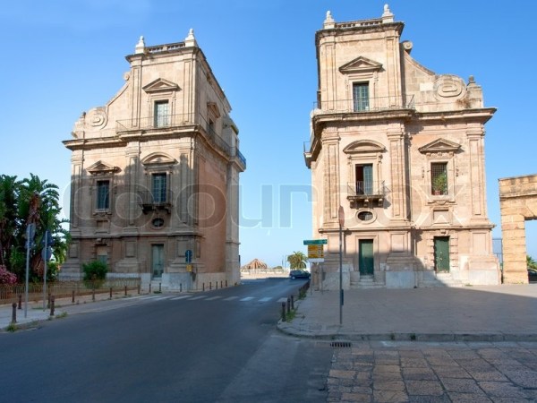 BaroqueTriumphal Gateway in the port area, Porta Felice