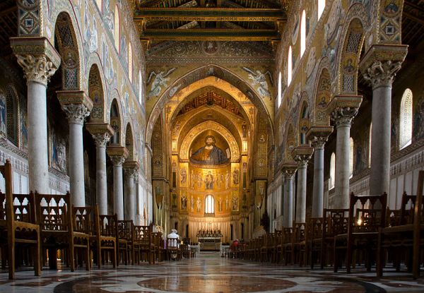 Norman Cathedral in Monreale, Sicily