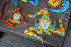 Sicilian Trinacria ceramic