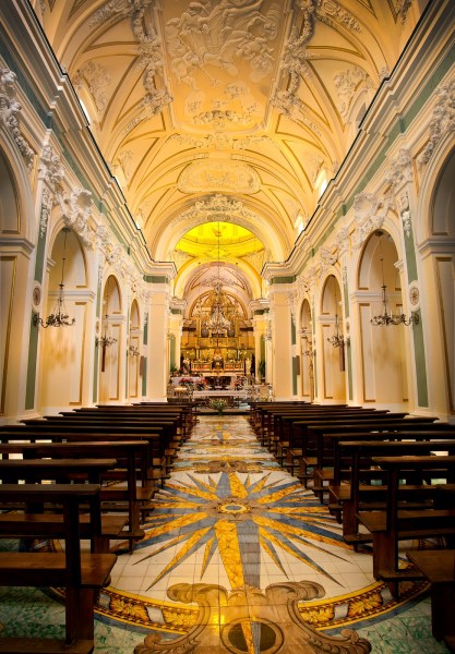 Interior of San Gennaro Parish Church