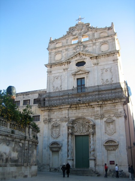 ORTIGIA « IN CHURCH CARRAVEGIO ST LUCY
