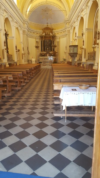 Inside San Vincenzo Church