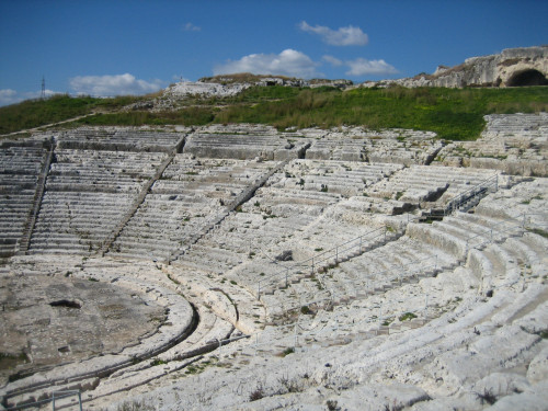 Siracusa (Syracuse) 3rd century Greek amphi-treatro