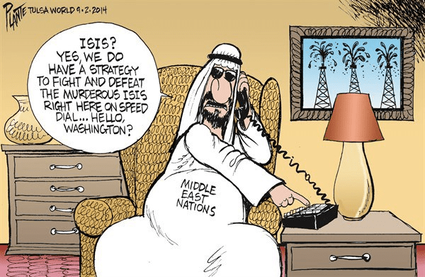 isis great cartoon arab dialing us untitled