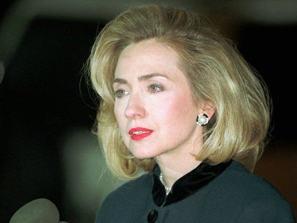 Hillary Rodham in her 30s