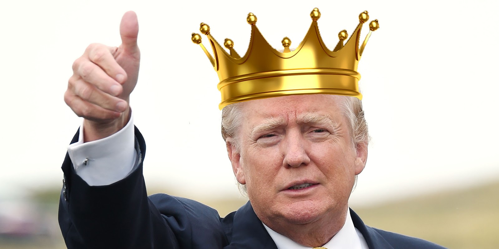 Image result for photo of president trump as king