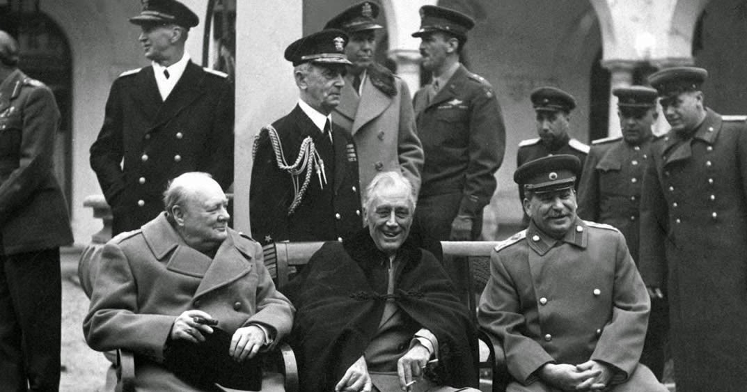 Image result for IMAGES on YALTA CONFERENCE