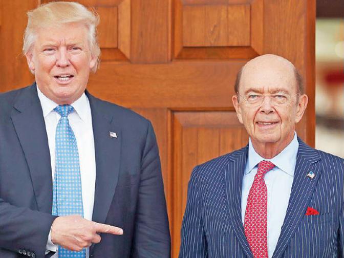 Image result for images of wilbur ross