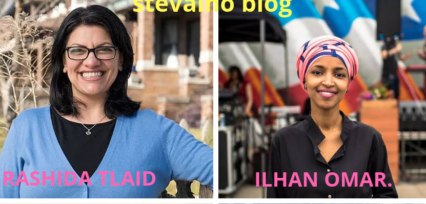 Image result for PHOTOS OF Alexandria Ocasio-Cortez, Ilhan Omar, Ayanna Pressley, and Rashida Tlaid