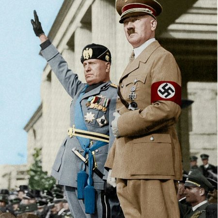 Trump has been an admirer of strongmen like Mussolini and Hitler.